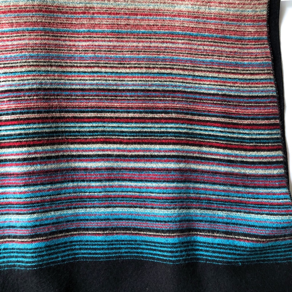 cashmere 2-sided oversized shall wrap scarf by BESS pashmina